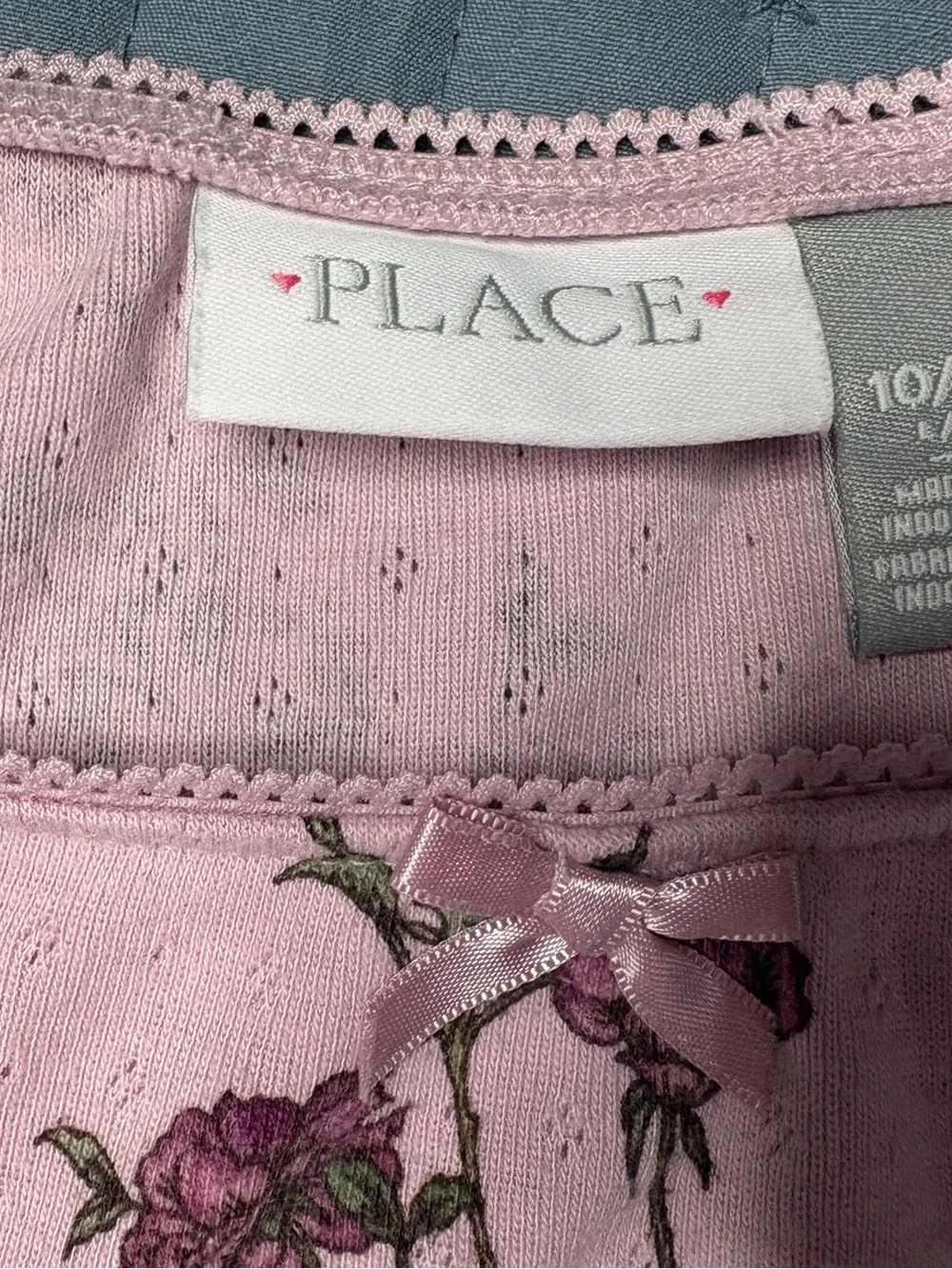 Children’s Place Purple Corduroy Pants and Top Set Size 10 - Picture 2 of 5